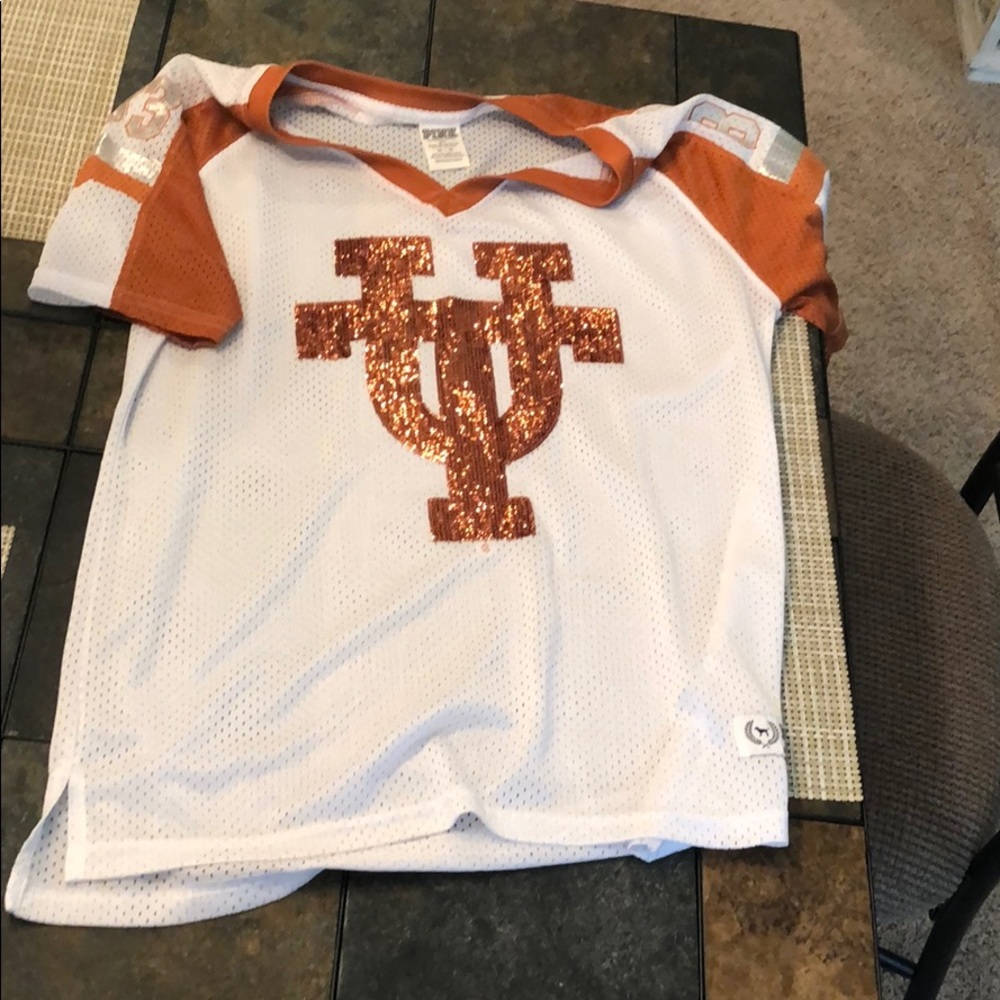 Sexy Victoria’s Secret UT Collegiate Jersey